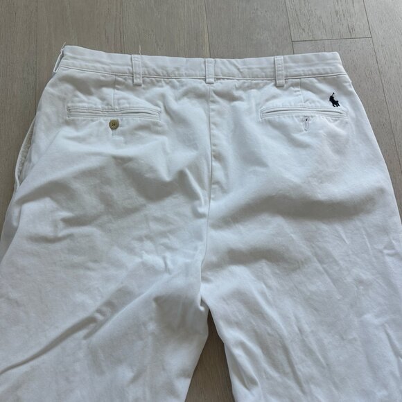 Polo by Ralph Lauren Crisp White Khakis - Picture 5 of 5